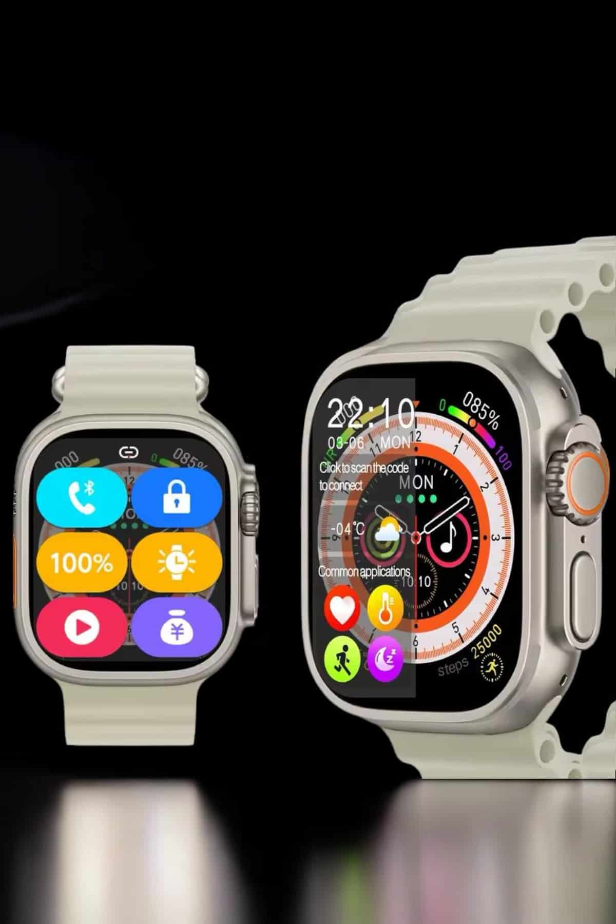 Akıllı Saat Arama Cevaplayan Bildirim Görme Yeni Nesil Bluetooth Bağlantılı - Görsel 4