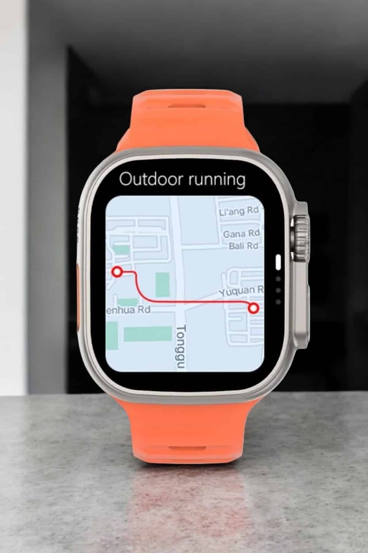 Akıllı Saat GPS Sağlık Ve Uyku Takibi Arama Cevaplayan Bluetooth Bağlantılı - Görsel 4