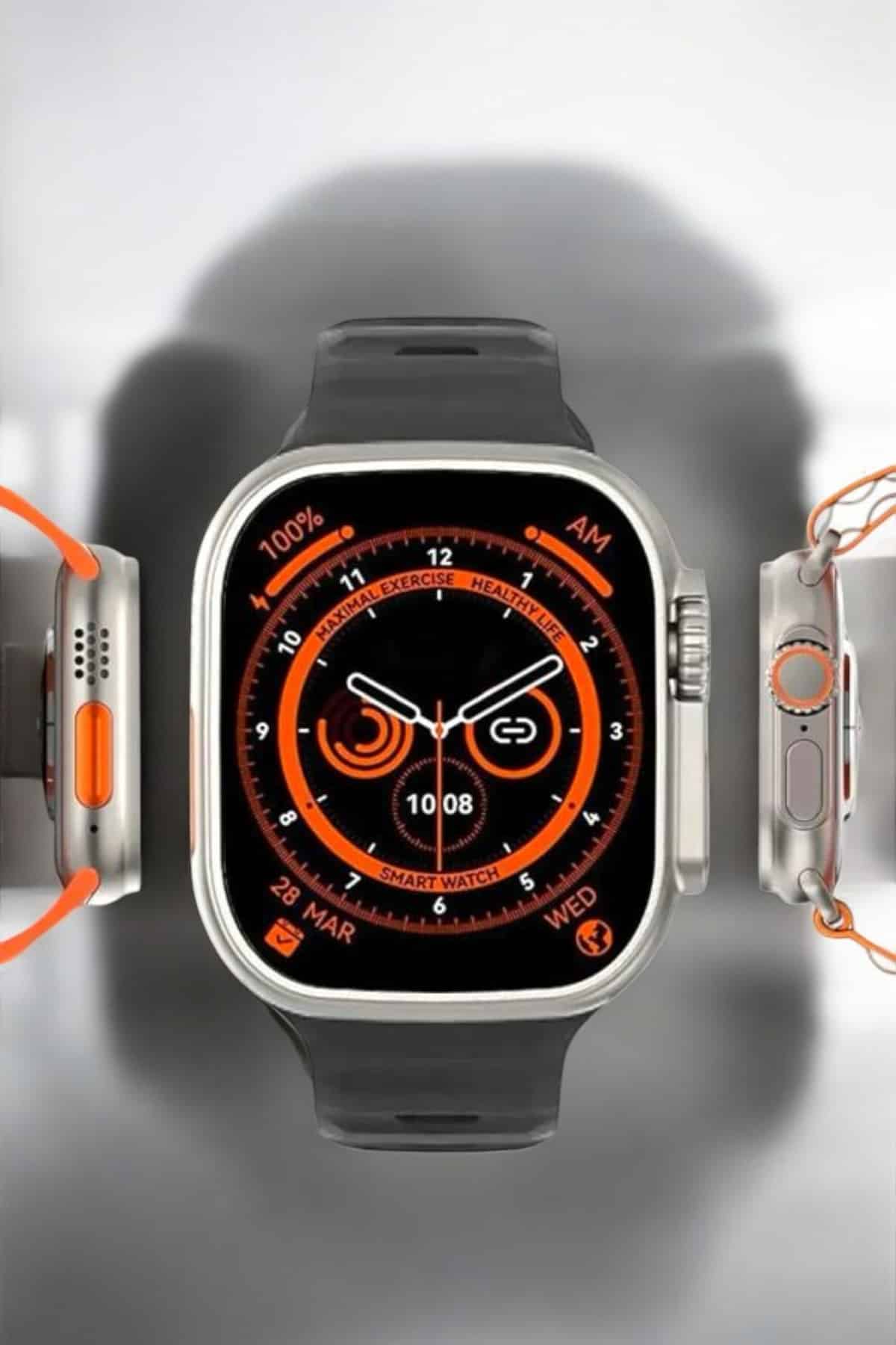 Akıllı Saat GPS Sağlık Ve Uyku Takibi Arama Cevaplayan Bluetooth Bağlantılı - Görsel 5