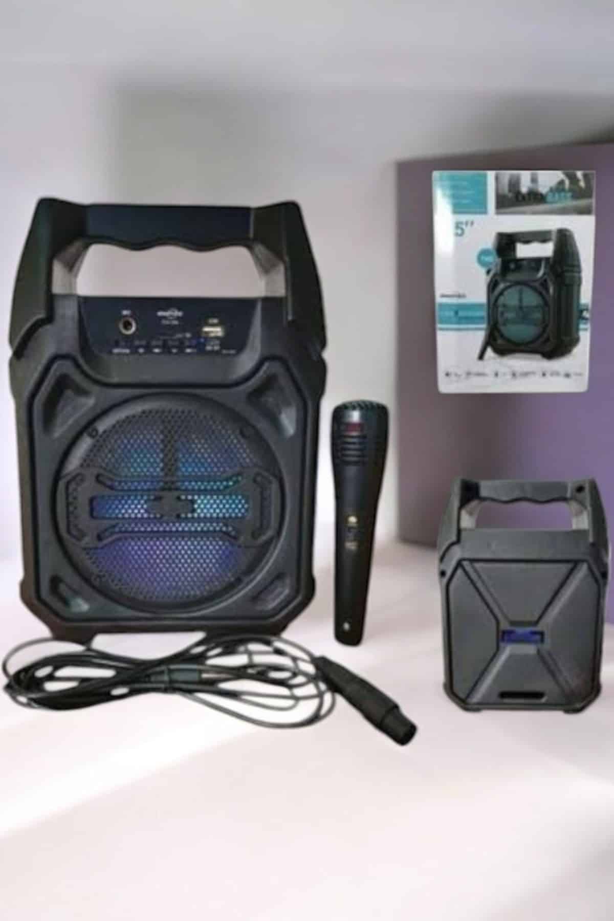 Güçlü ve Şarj Edilebilir Bluetooth Hoparlör 6.5 İnç - Görsel 2