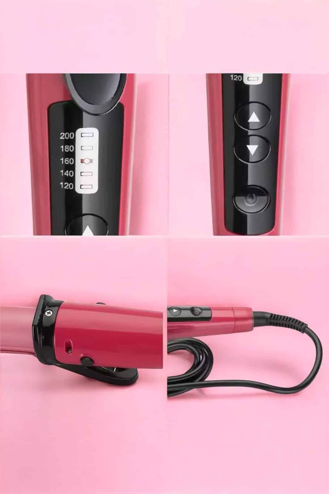 Hem Düzleştirici Hem Maşa Saç Şekillendirici - Görsel 4