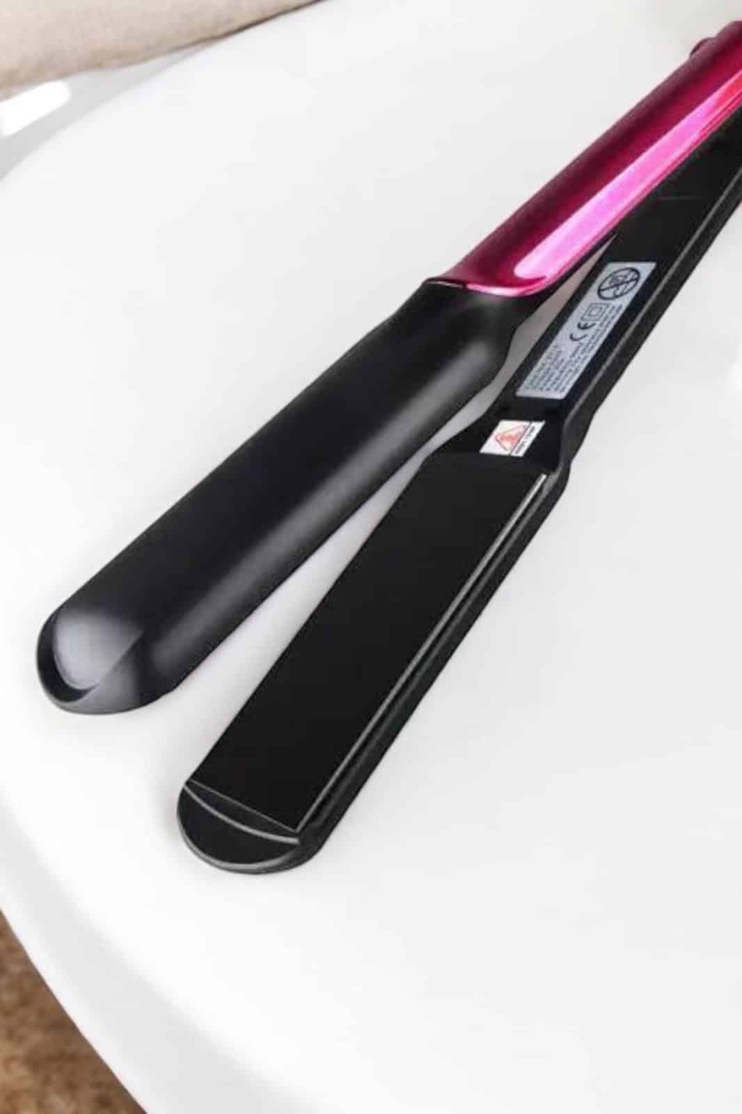 Saç Düzleştirici Isı Ayarlı Seramik Kaplama Döner Kablo Yıpranma Karşıtı - Görsel 5