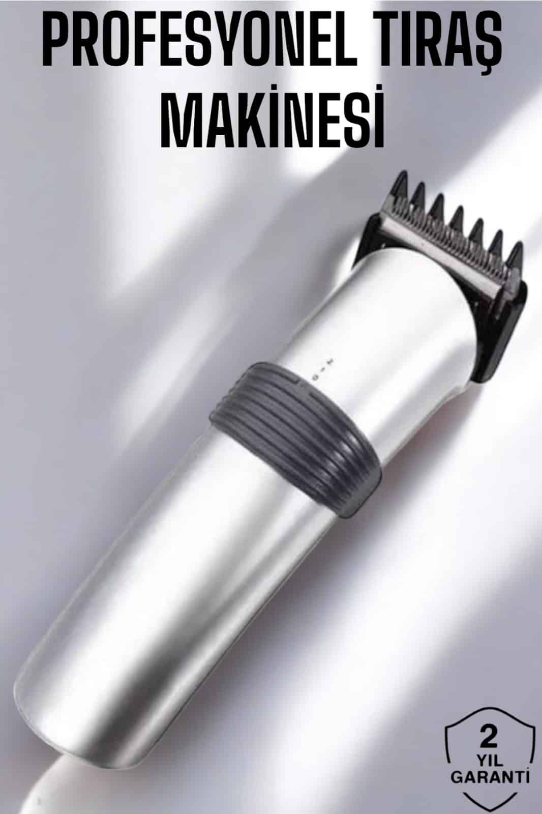 Erkeklere Özel Şarjlı Saç ve Sakal Kesme Tıraş Makinesi Seti