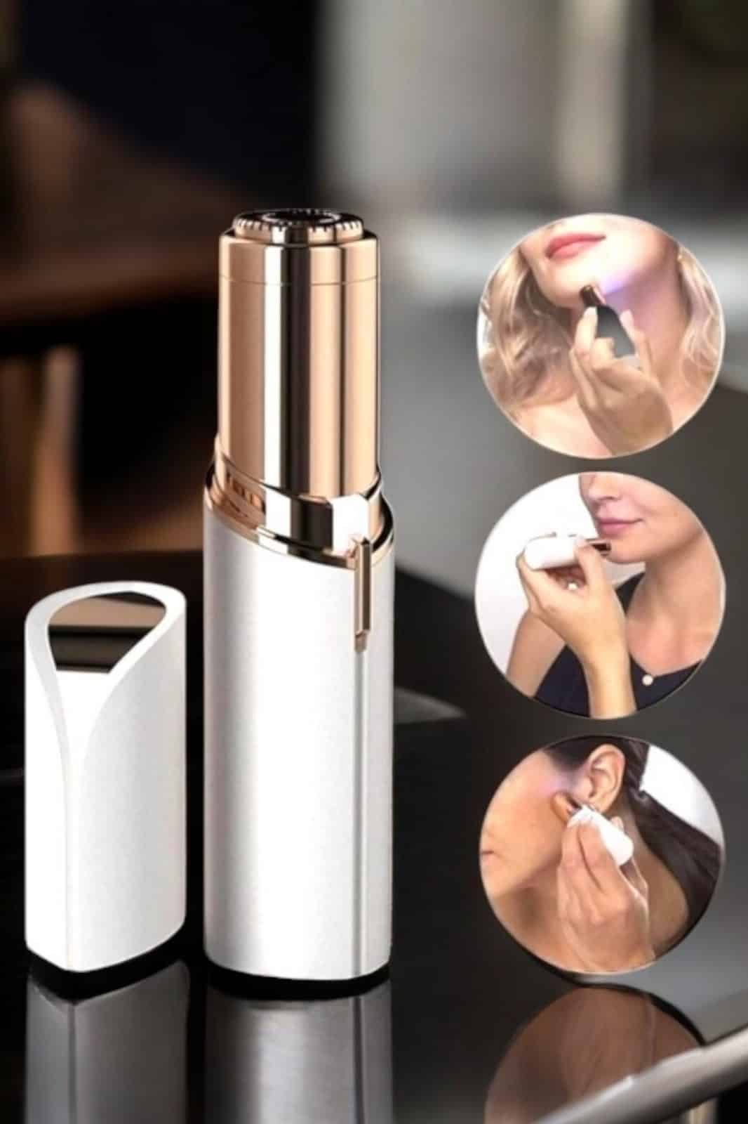 Yüksek Performanslı Hassas Ciltler İçin Tasarlanmış Yüz Kaş Epilatörü - Görsel 3