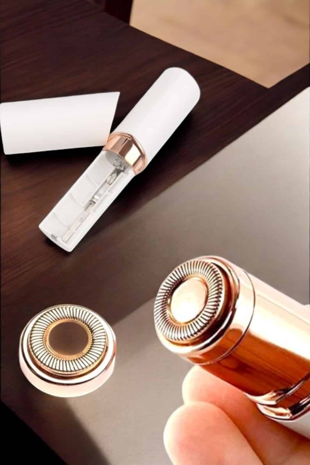 Taşınabilir ve Şık Yüz Kaş Epilatörü Hassas Ciltlere Özel - Görsel 5