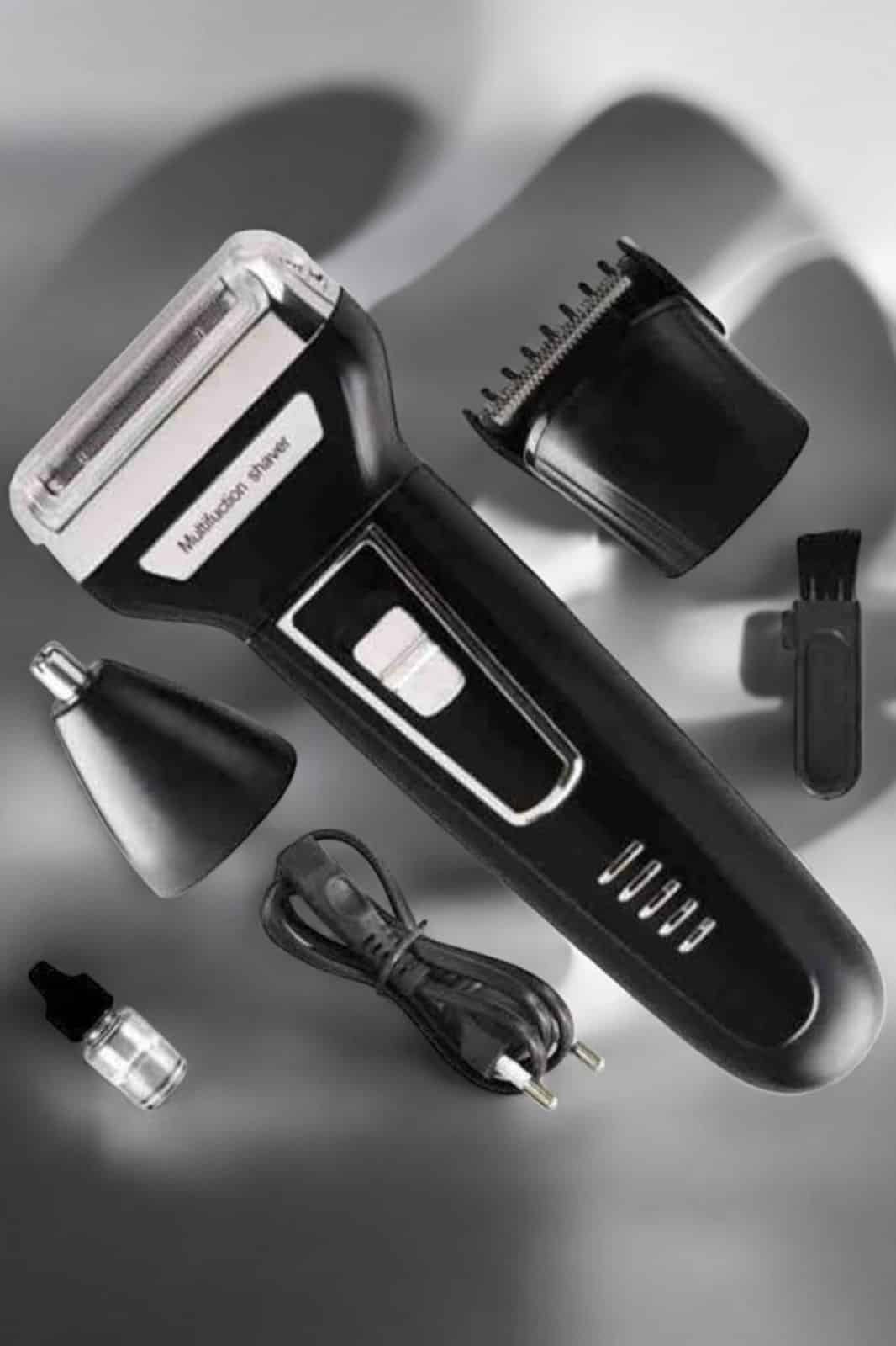 3 Başlıklı Profesyonel Tıraş Makinesi - Görsel 4