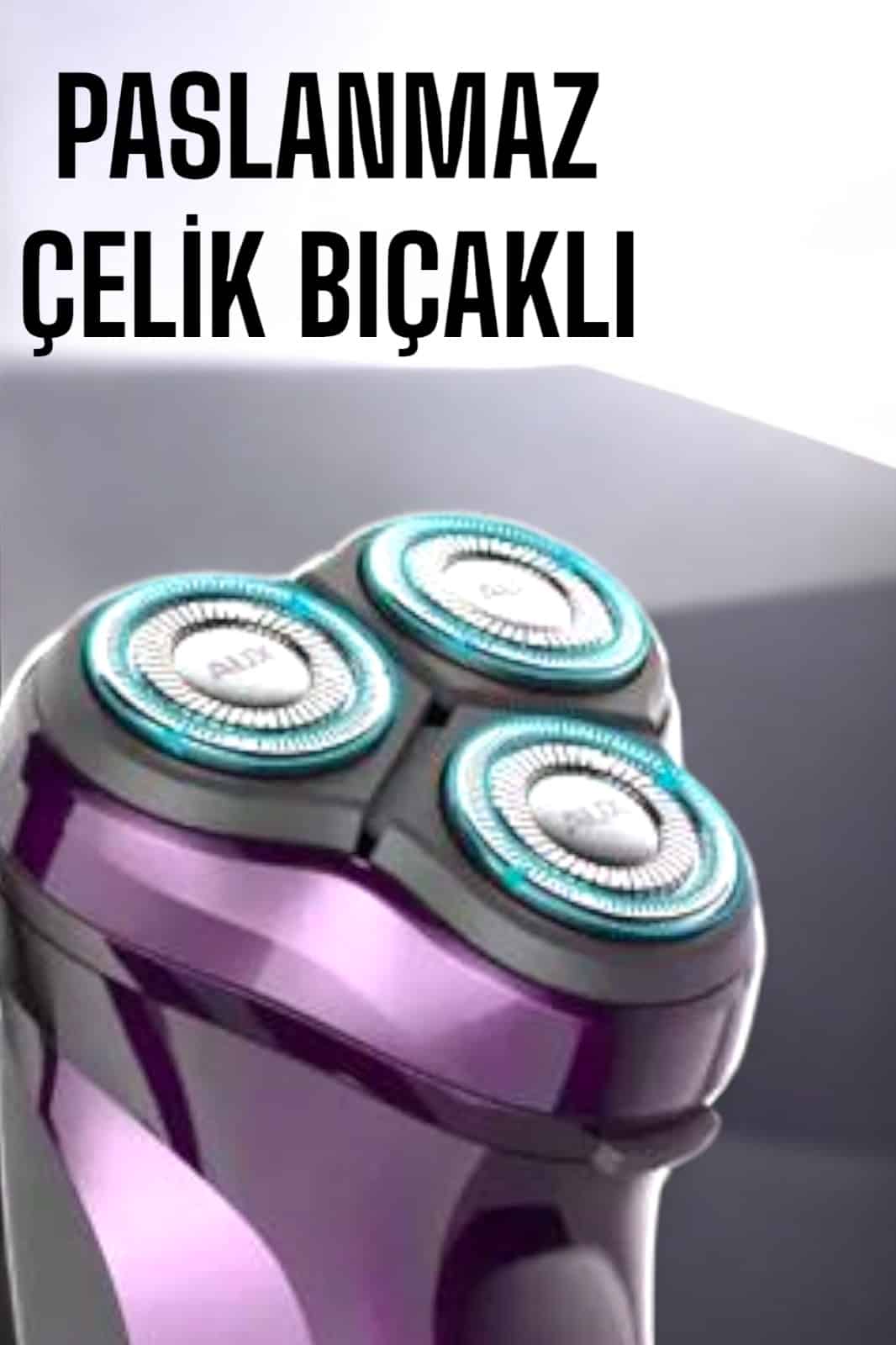 Profesyonel Şarjlı Saç ve Sakal Tıraş Makinesi Hassas Kesim - Görsel 2