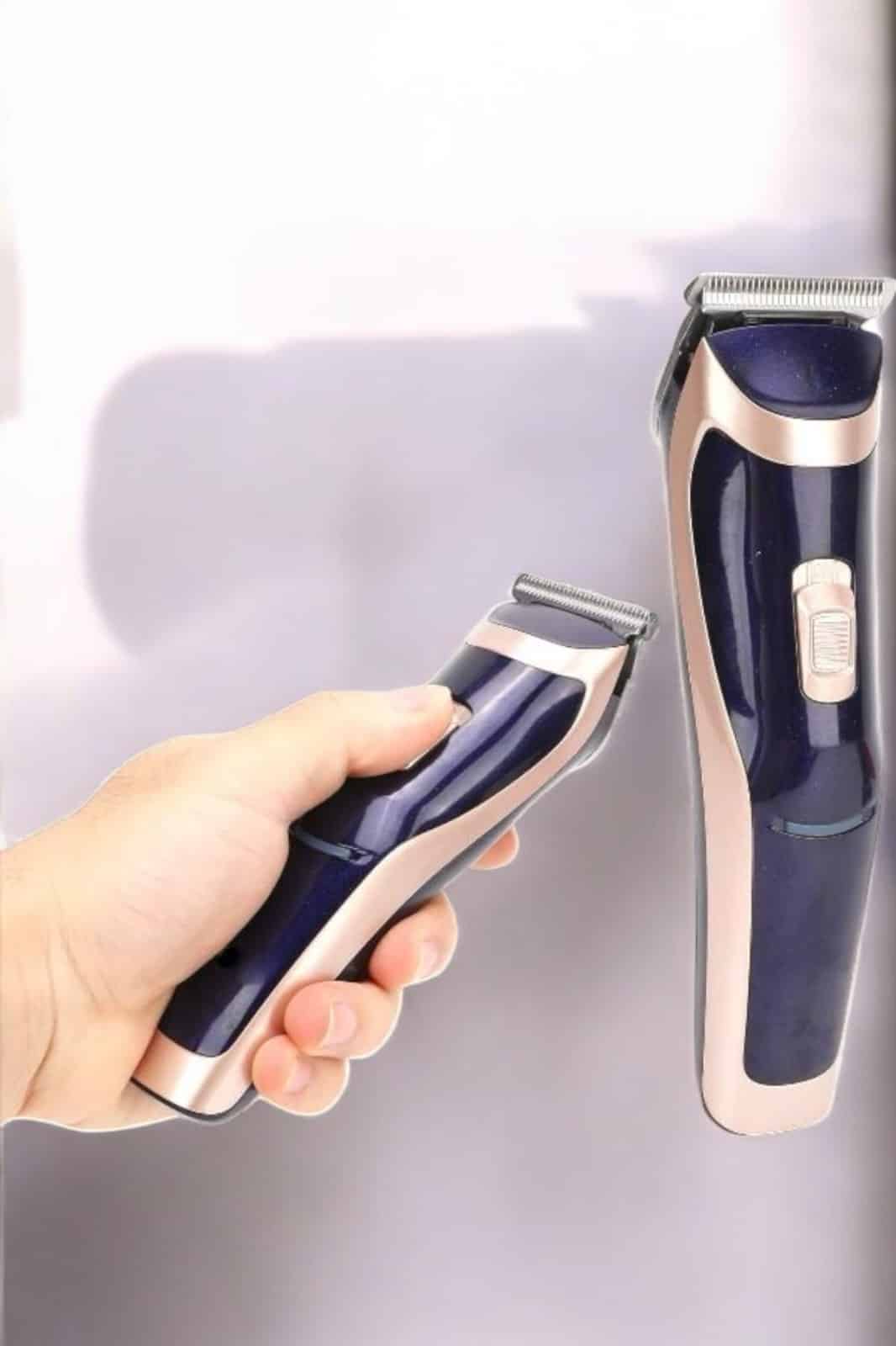 Paslanmaz Çelik Bıçaklı Hassas Çelik Bıçaklı Tıraş Makinesi - Görsel 4