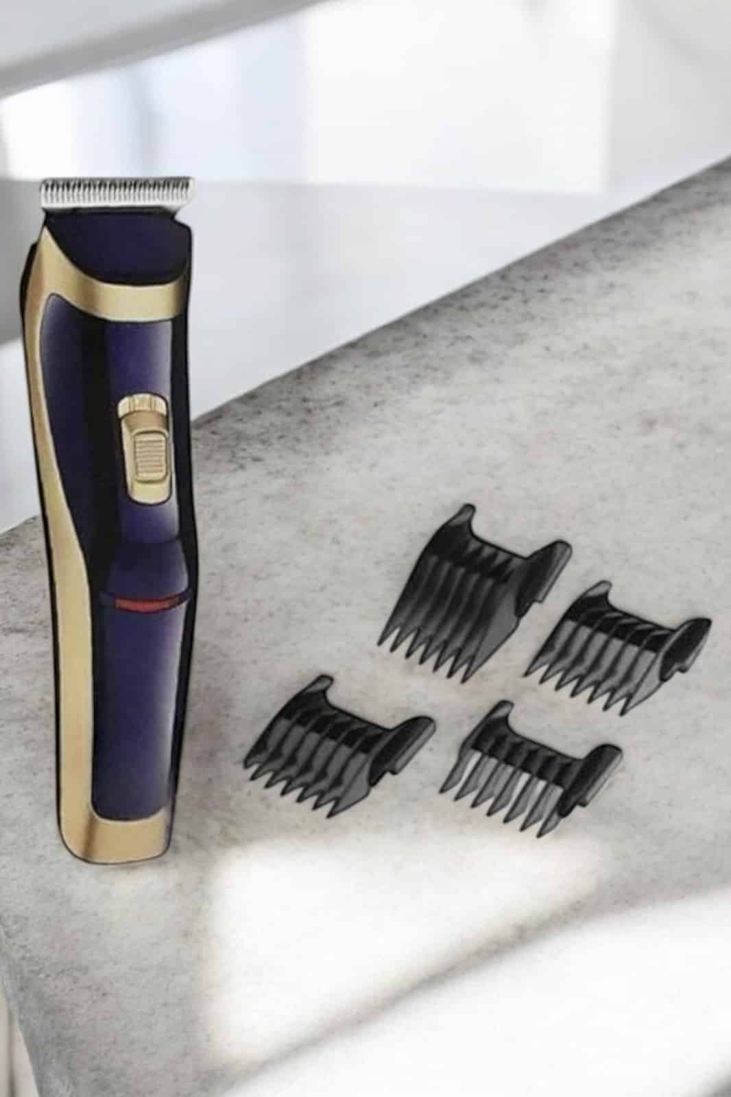 Paslanmaz Çelik Bıçaklı Hassas Çelik Bıçaklı Tıraş Makinesi - Görsel 5