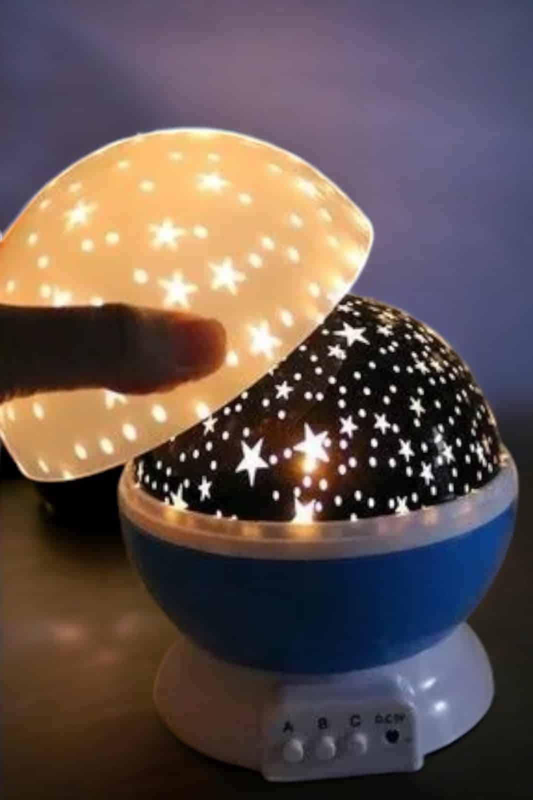 Çocuklara Özel Yıldızlı Gece Lambası - Görsel 2