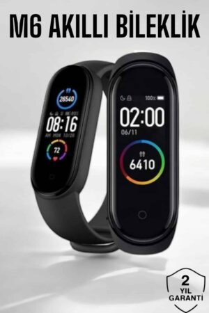 Akıllı Bileklik Su Geçirmez Bileklik Uzun Pil Ömrü ve Hızlı Şarj Özelliği