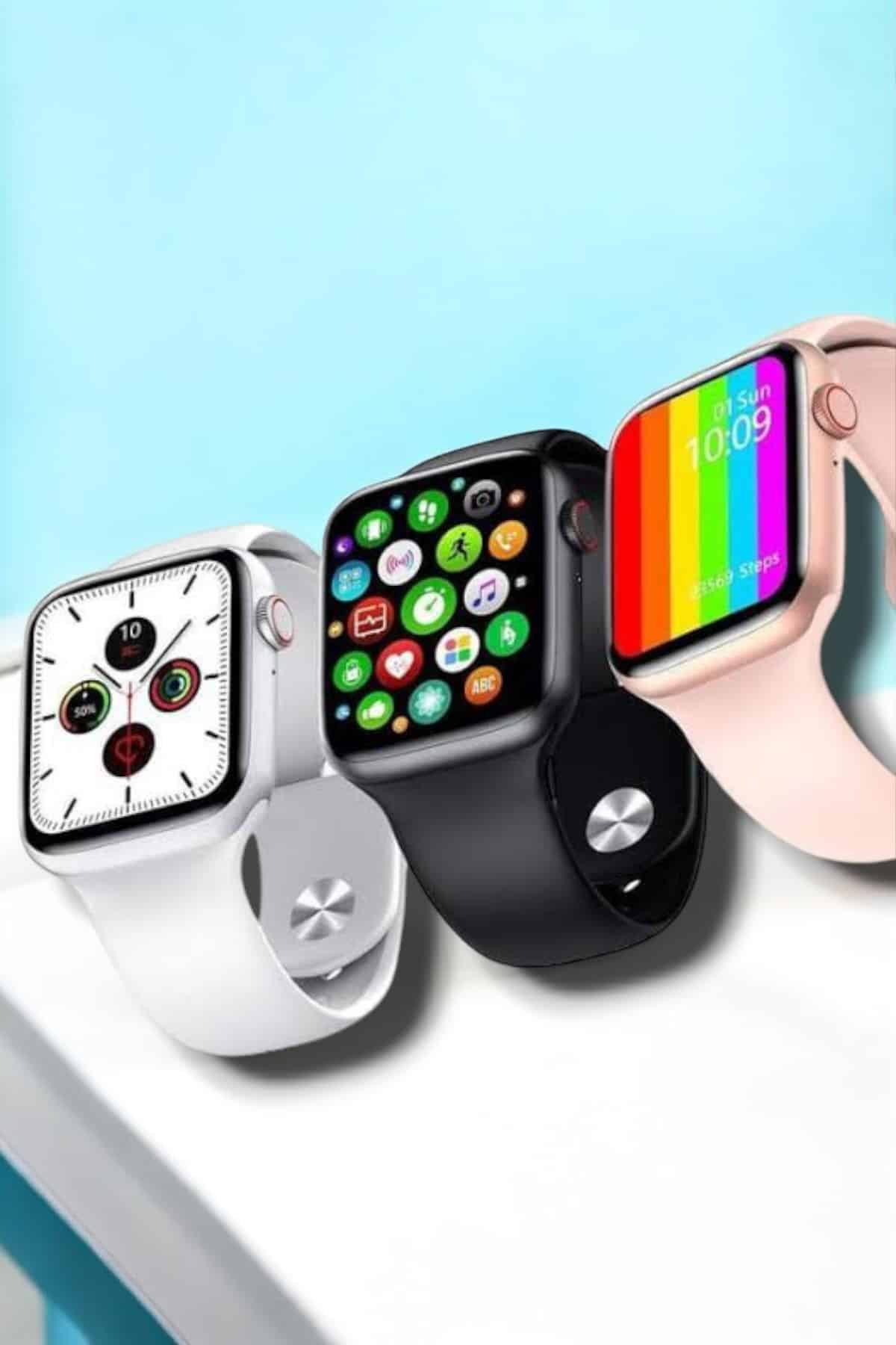 Akıllı Saat Arama Cevaplayan Dokunmatik Ekran Bleutooth Bağlantılı - Görsel 3