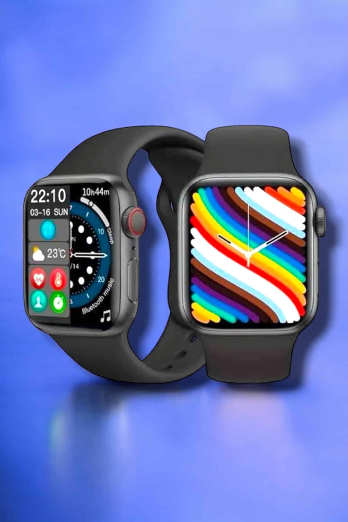 Akıllı Saat Arama Cevaplayan Dokunmatik Ekran Bleutooth Bağlantılı - Görsel 4