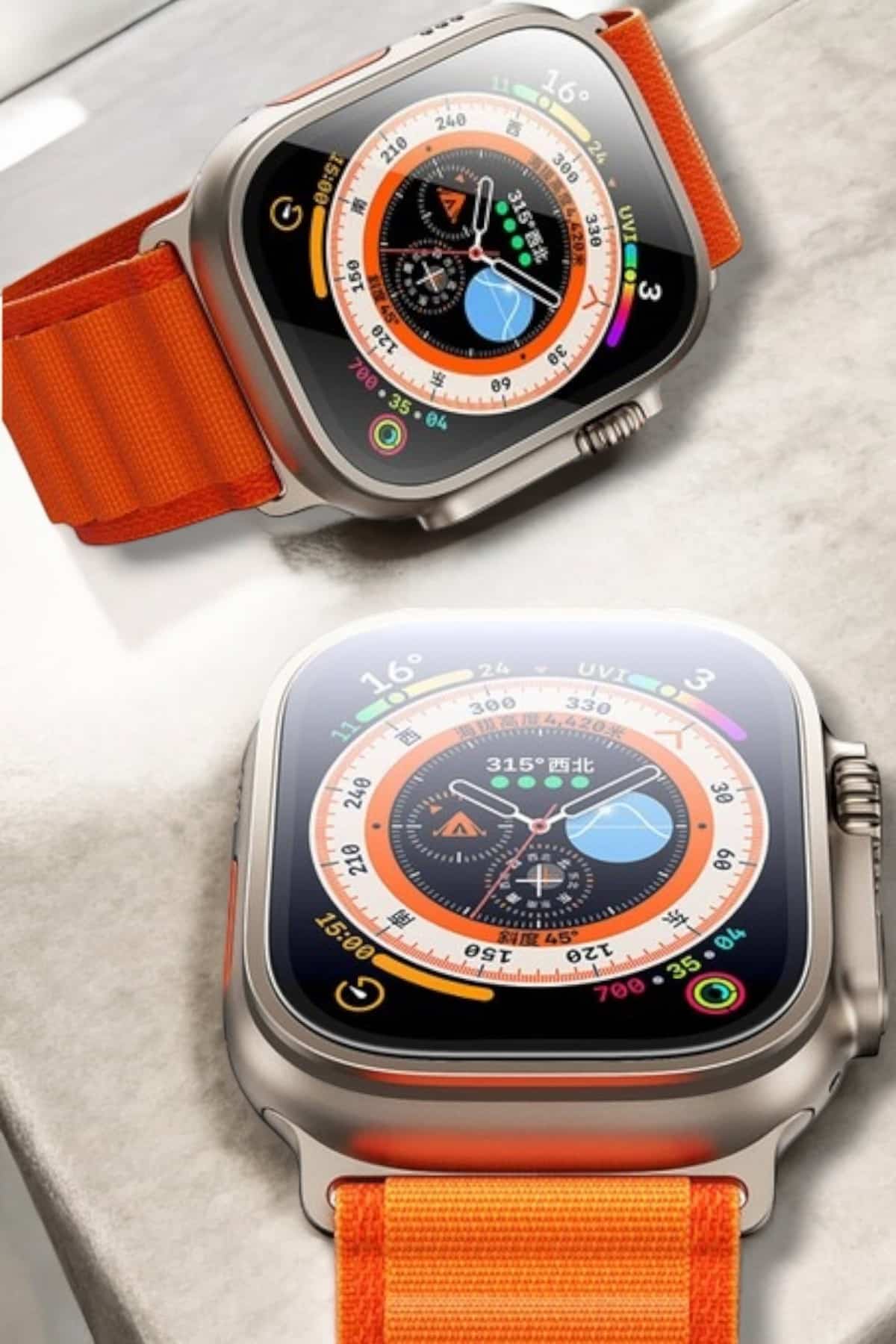 49MM Ekranlı Kan Basıncı ve Adımsayar Özellikli Bluetooth Akıllı Saat - Görsel 3