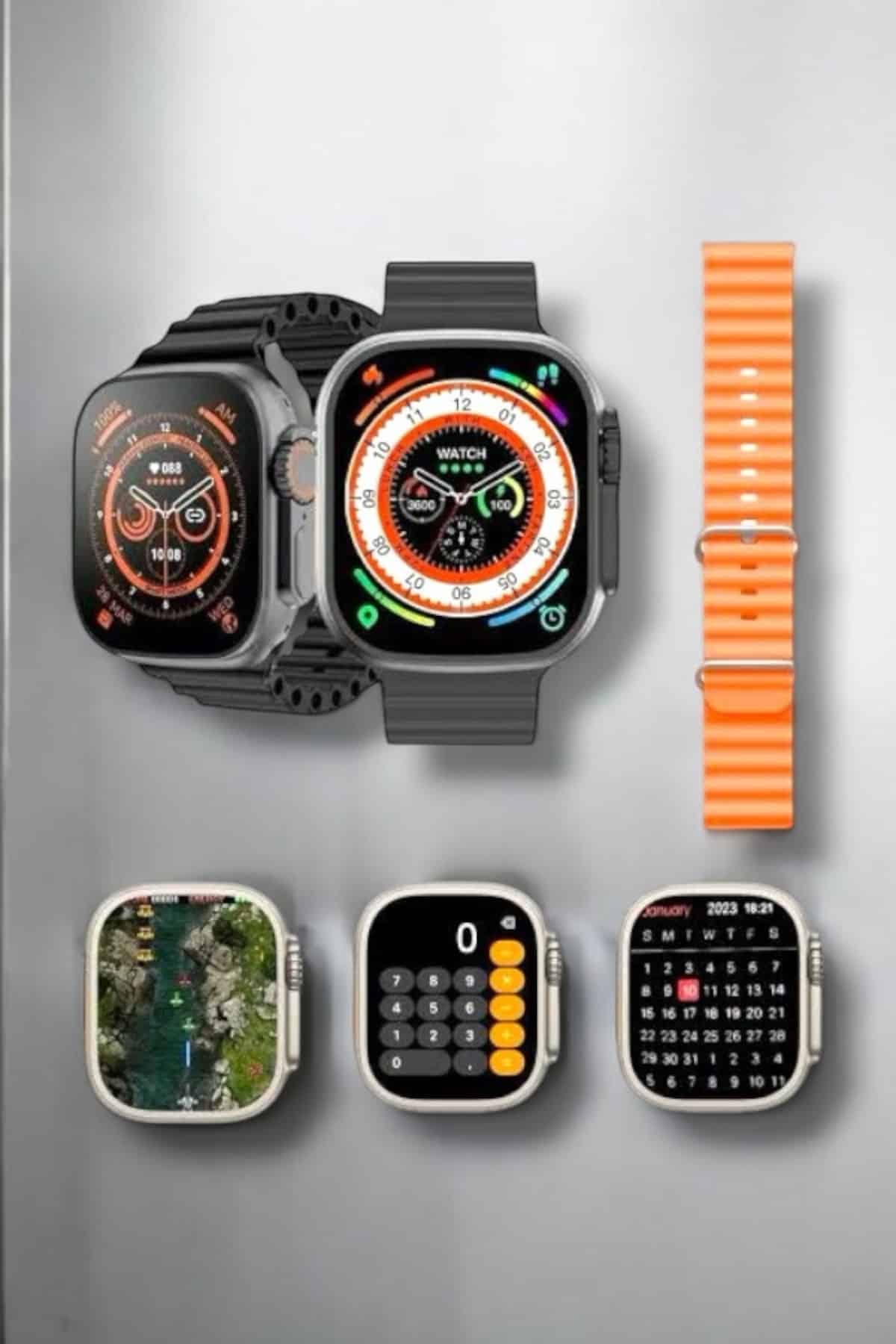 Adımsayar Uyku Takibi ve Spor Kalori Hesaplama Akıllı Saat - Görsel 3