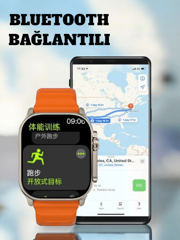 Adımsayar Uyku Takibi ve Spor Kalori Hesaplama Akıllı Saat - Görsel 4