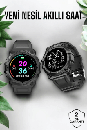 Bluetooth 5.0 Destekli Çok Fonksiyonlu Yeni Nesil Akıllı Saat