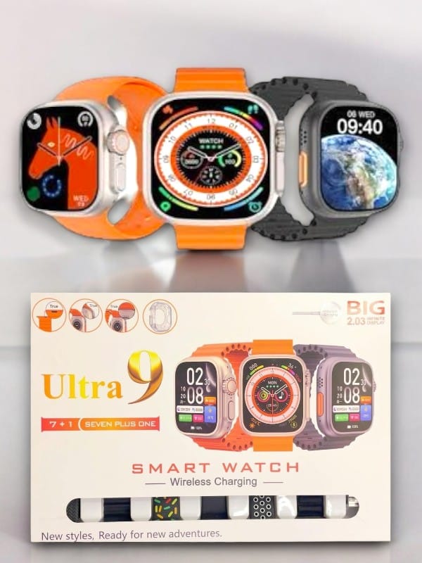 WATCH9 7 KORDONLU AKILLI SAAT - Görsel 5