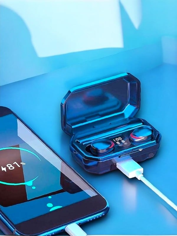 Powerbank Bluetooth Kulaklık M12 - Görsel 2