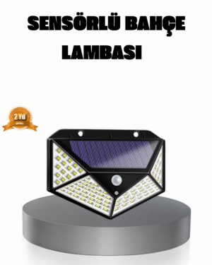 Solar Güçlü 100 LED Bahçe Lambası – Enerji Tasarruflu Suya Dayanıklı ve Geniş Açılı Işık