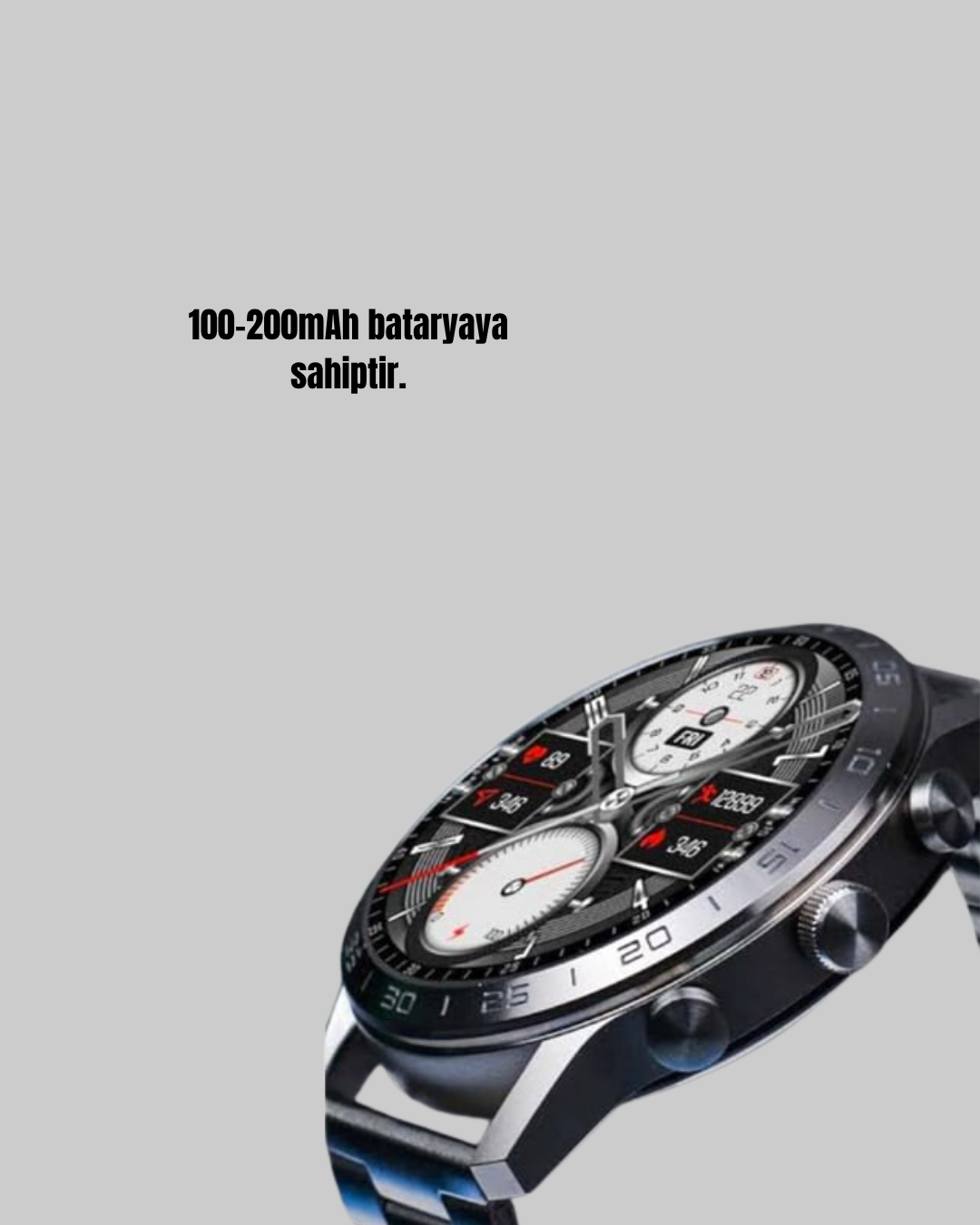 Bluetooth Akıllı Saat – Nabız Adım Sayar Uyku Takibi ve Spor Modlarıyla Akıllı Yaşam Asistanı - Görsel 5