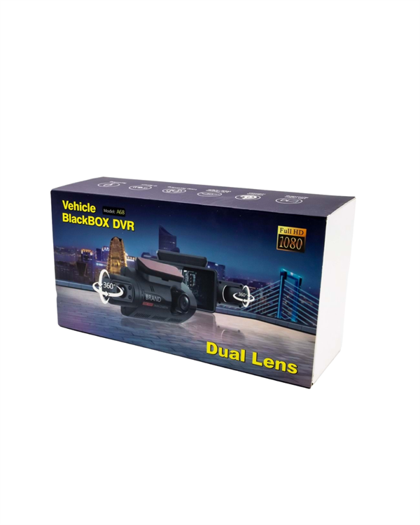 WiFi Destekli Araç Kamerası – 3 inç Ekran 1080P Ön ve 720P İç Kamera - Görsel 3