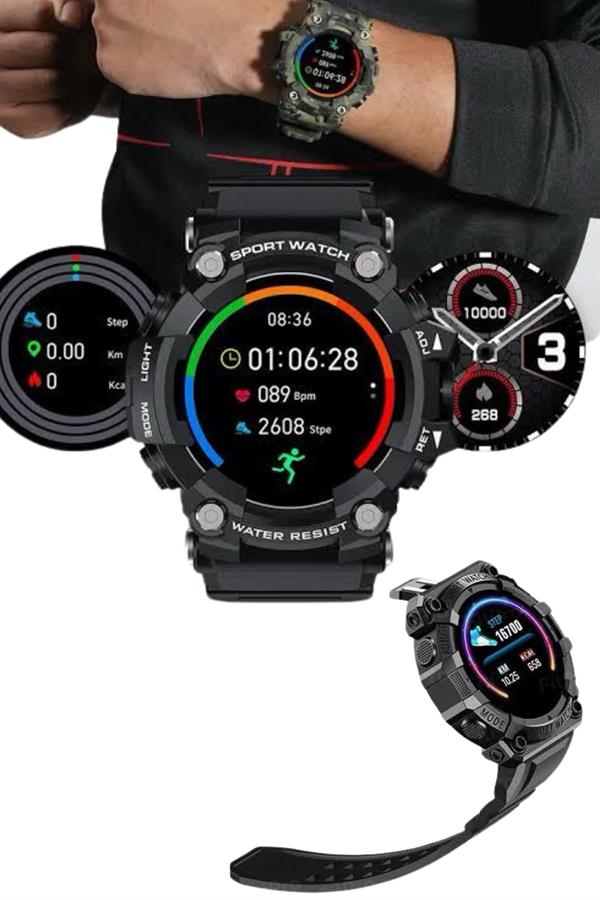 Yeni Nesil Akıllı Saat Bluetooth Bağlantılı Android ve İOS Uyumlu - Görsel 4