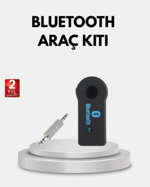 Car Bluetooth AUX Oto MP3 Player Kablosuz Müzik ve Görüşme Cihazı
