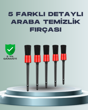 Yumuşak Kıllı Araç Bakım Fırça Takımı