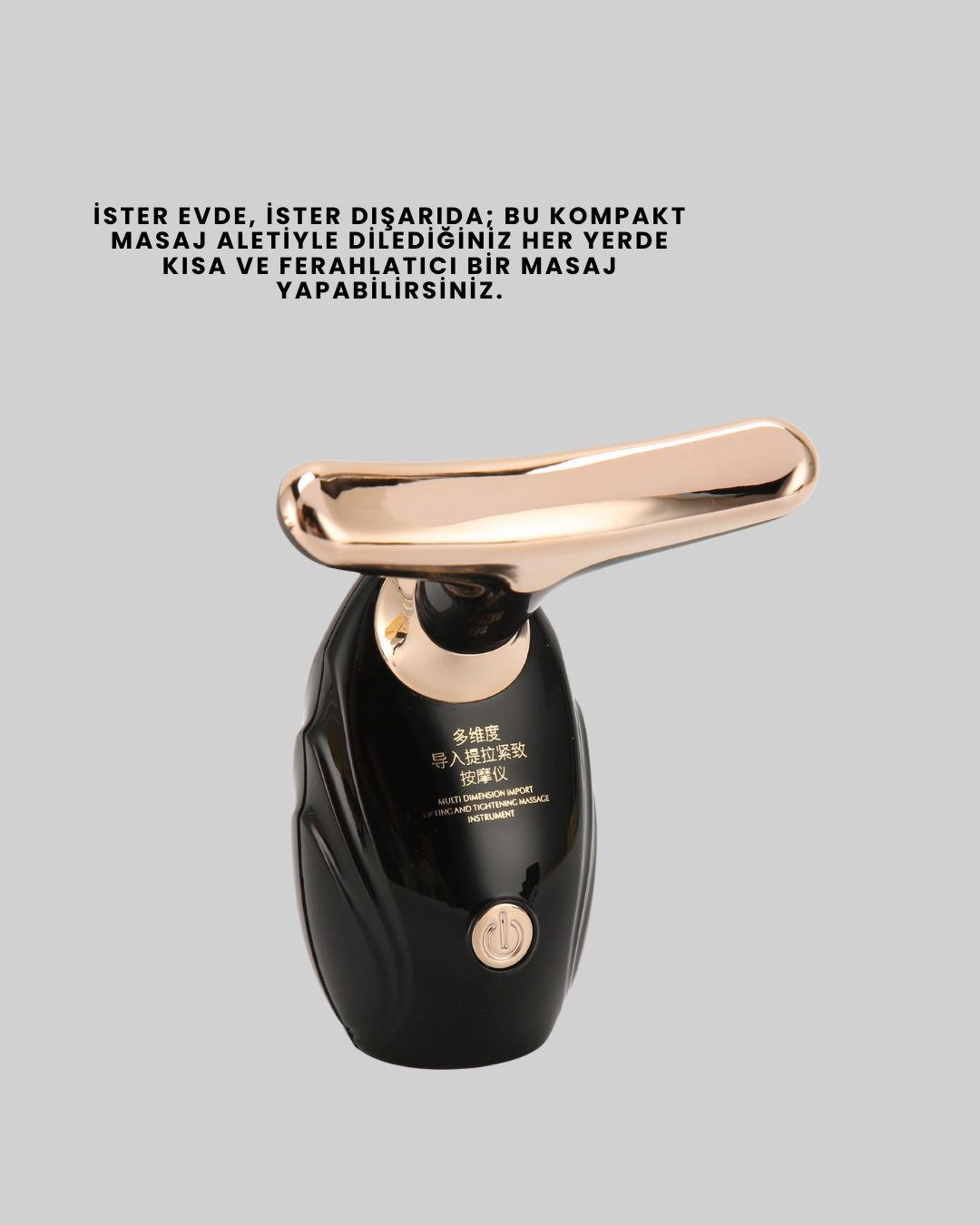 Cilt Bakımına Özel Masaj Aleti – Kompakt Taşınabilir ve Sessiz Kullanım - Görsel 2