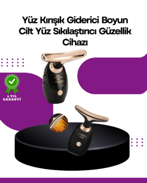 Şarjlı Yüz Masaj Aleti – Gözenek Sıkılaştırıcı & Cilt Yenileyici Etki