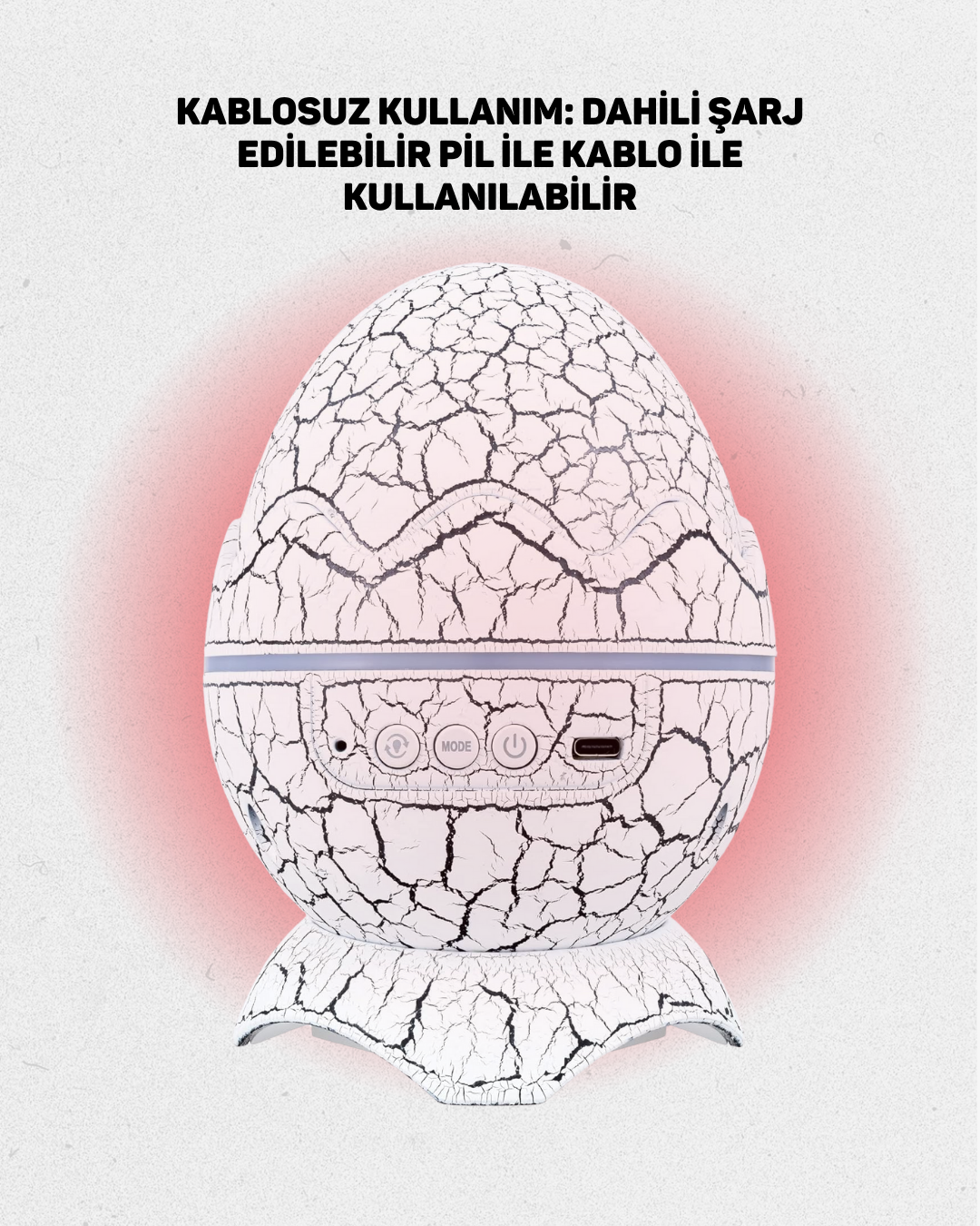 Yüksek Çözünürlüklü LED Galaksi Projektör + 19 Sesli Uyku Makinesi - Görsel 5