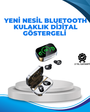 Gürültü Engelleyici Bluetooth Kulaklık – Akıllı Ekranlı HiFi Ses Kalitesi
