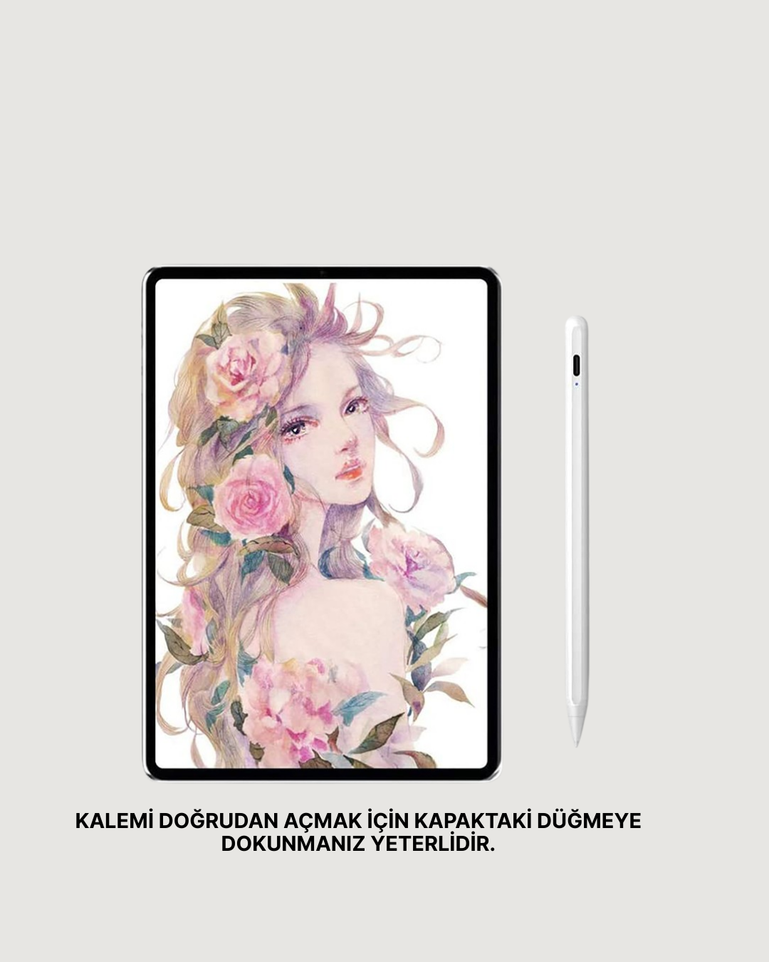 Eğim Sensörlü Dijital Kalem – Yüksek Hassasiyetli 10 mm Uç Uzun Pil Ömrü - Görsel 3