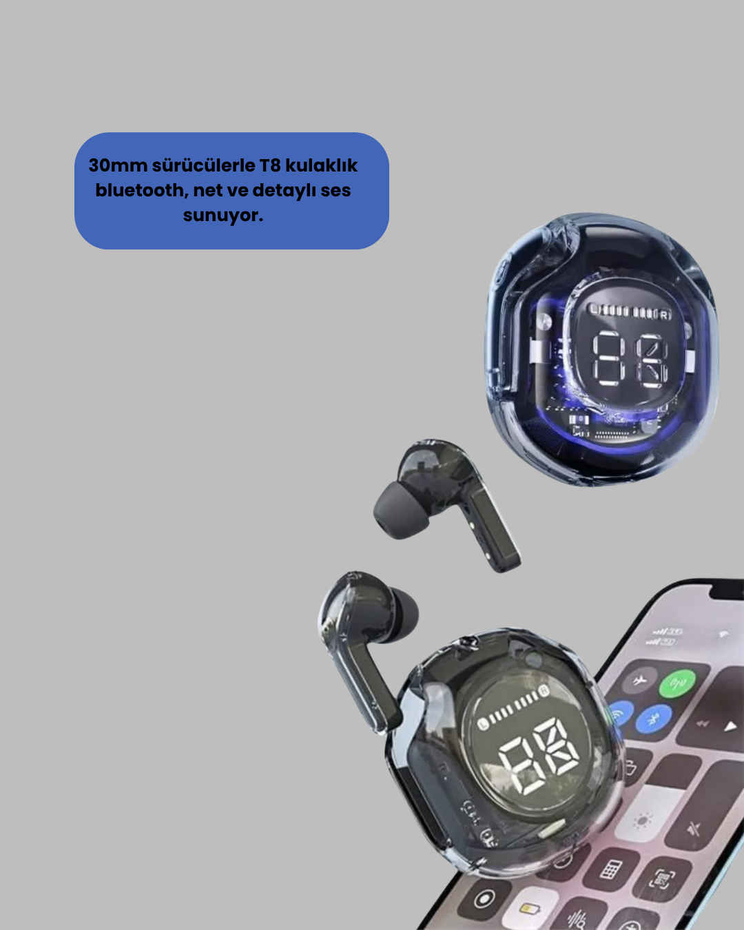 Günlük Kullanım İçin Profesyonel Bluetooth Kulaklık - Görsel 4