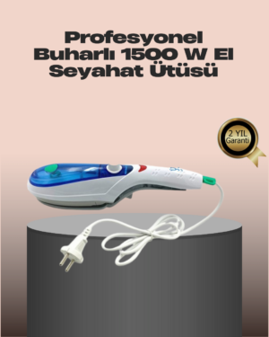 Pratik Buharlı Seyahat Ütüsü Kırışıklık Açıcı