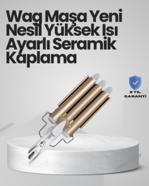 Bukle Saç Maşası – Kolay Kullanım Sağlıklı Bukleler yüksek ısılı
