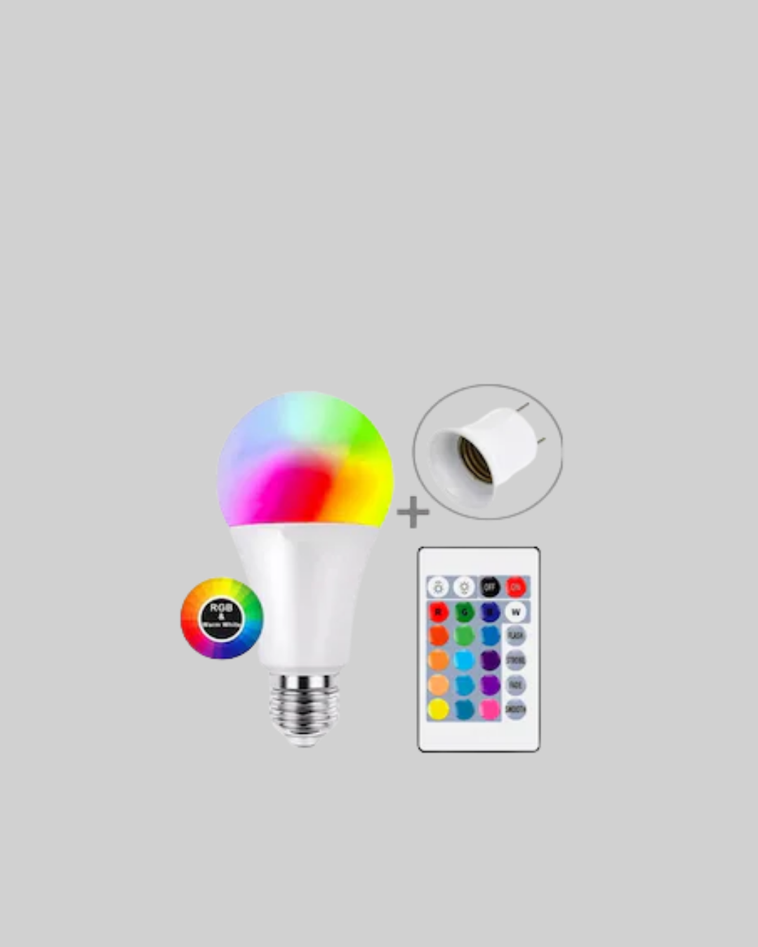 Uzaktan Kumandalı Akıllı LED Ampul Enerji Tasarruflu - Görsel 3