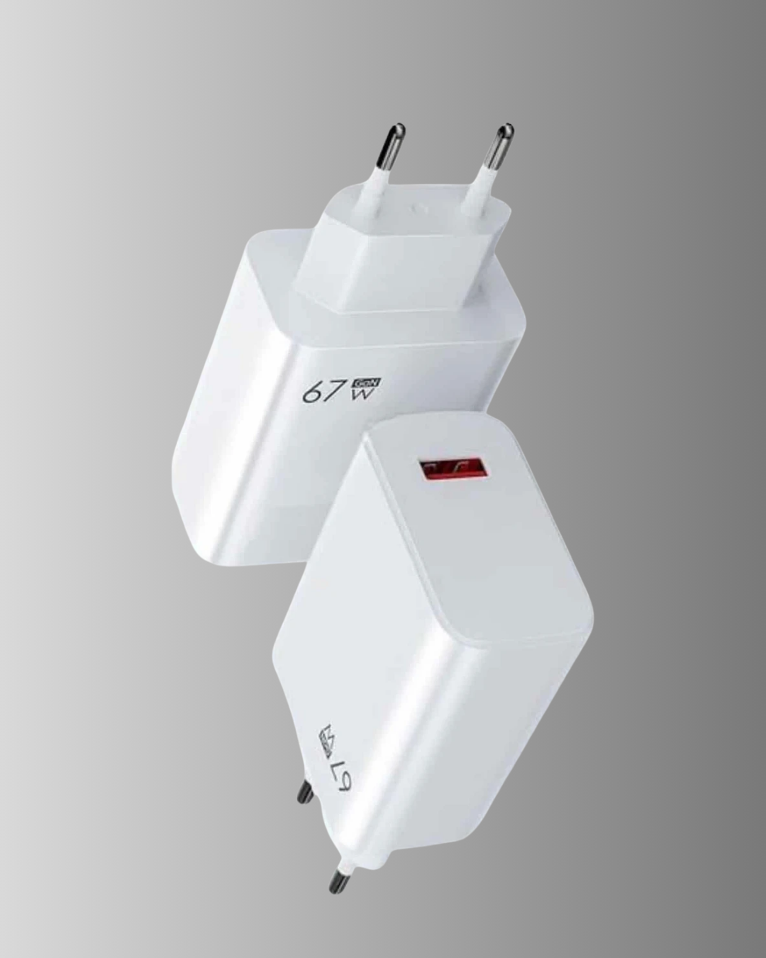 67W Süper Hızlı Şarj Adaptörü ve Kablo Seti – Güvenli Kompakt ve Ergonomik Tasarım - Görsel 2