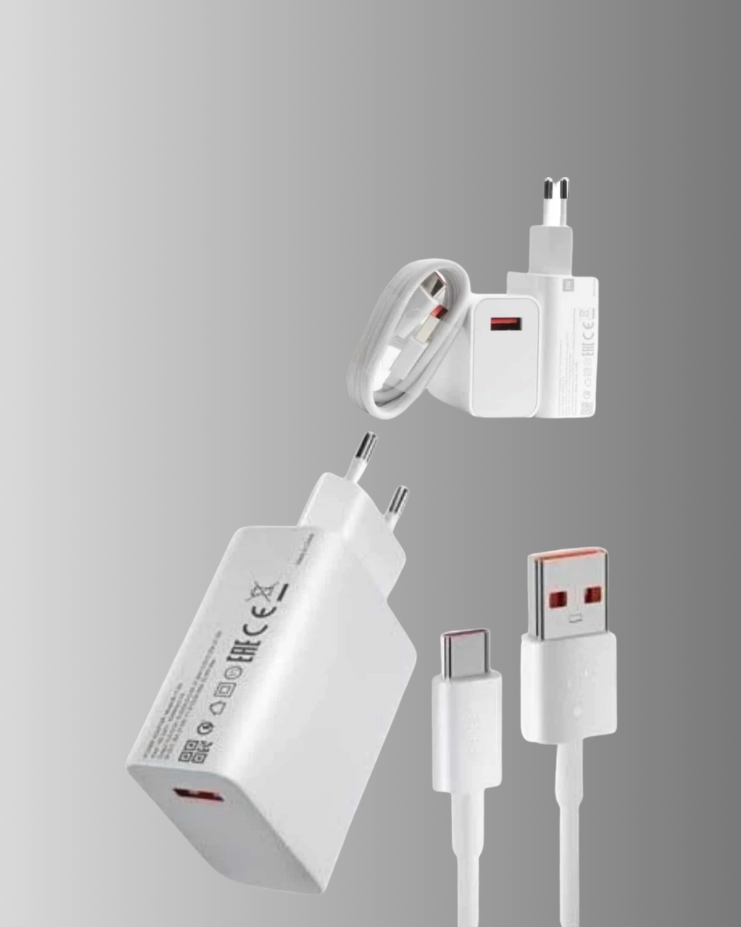 67W Süper Hızlı Şarj Adaptörü ve Kablo Seti – Güvenli Kompakt ve Ergonomik Tasarım - Görsel 3