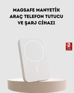 5000mAh Manyetik Powerbank – iPhone Serisi İçin Taşınabilir Kablosuz Şarj Cihazı