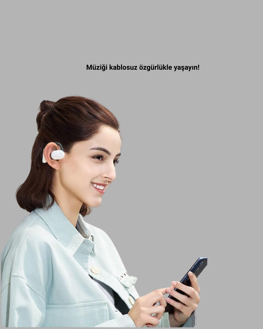 Kablosuz Bluetooth Kulaklık – Spor Seyahat ve Günlük Kullanıma Uygun - Görsel 3