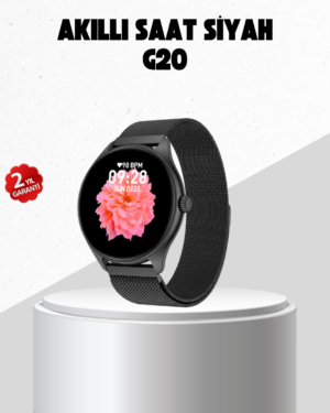 G20 Mini Akıllı Saat – iPhone & Android Uyumlu Adım Sayar ve Uyku Takipli