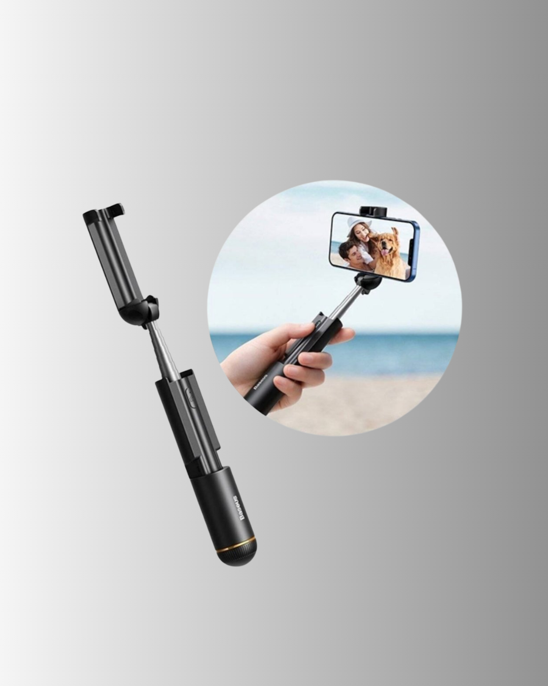 Uzaktan Kumandalı Bluetooth Selfie Çubuğu– Işıklı 130 cm Ayarlanabilir - Görsel 5