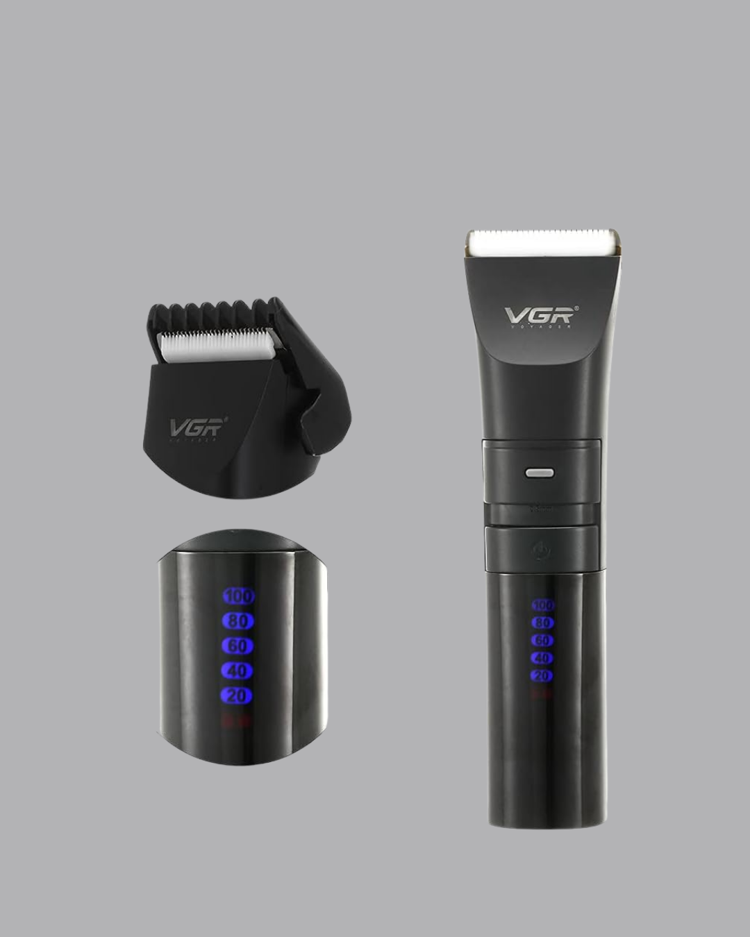 Suya Dayanıklı Tıraş Makinesi – Hassas Paslanmaz Çelik ve Titanyum Bıçak - Görsel 2