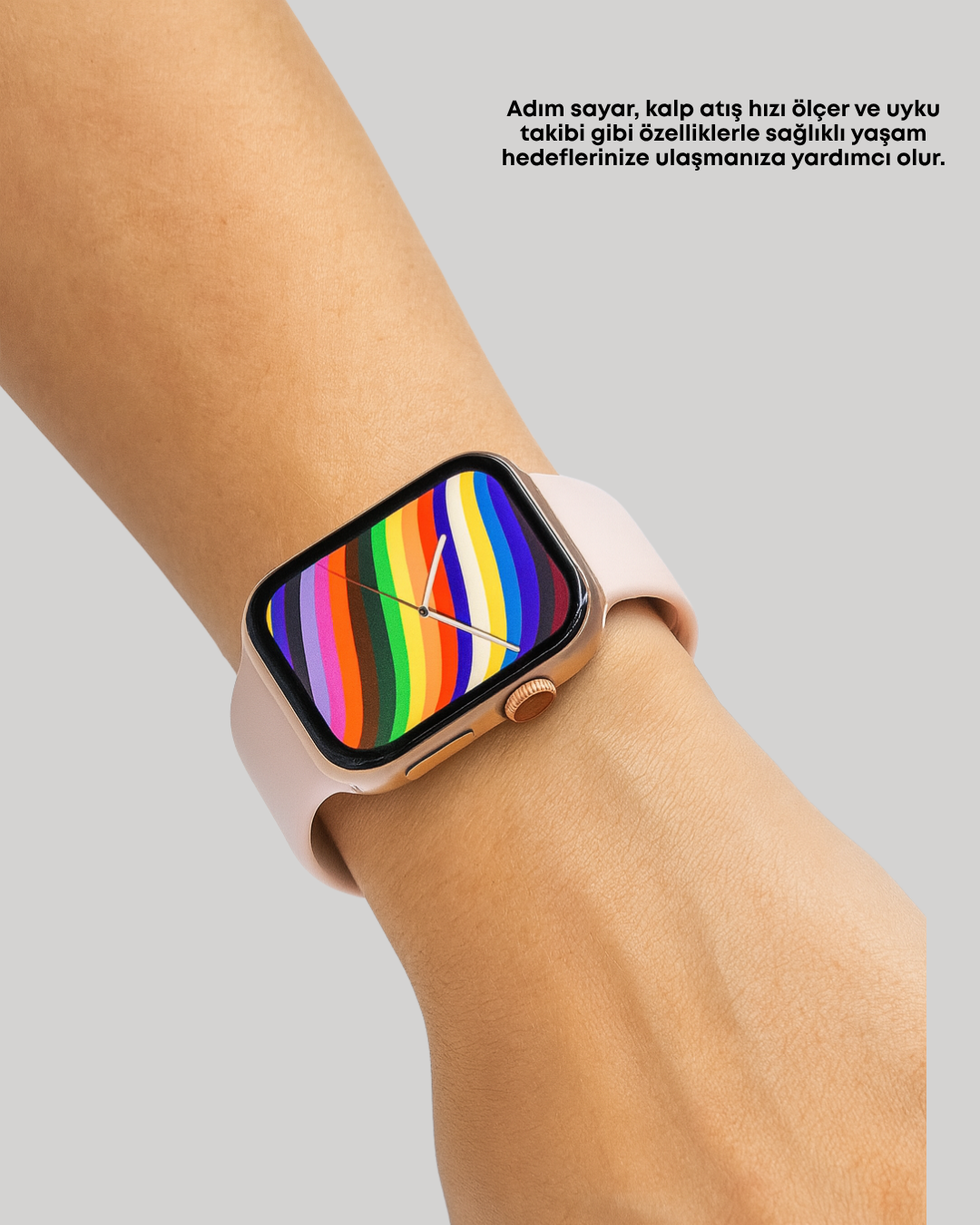 AMOLED Ekranlı Akıllı Saat Bluetooth Aramalı IP67 Suya Dayanıklı - Görsel 5