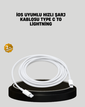 30W Hızlı Şarj Destekli 5.0A Type-C Kablo Veri Aktarım Özellikli