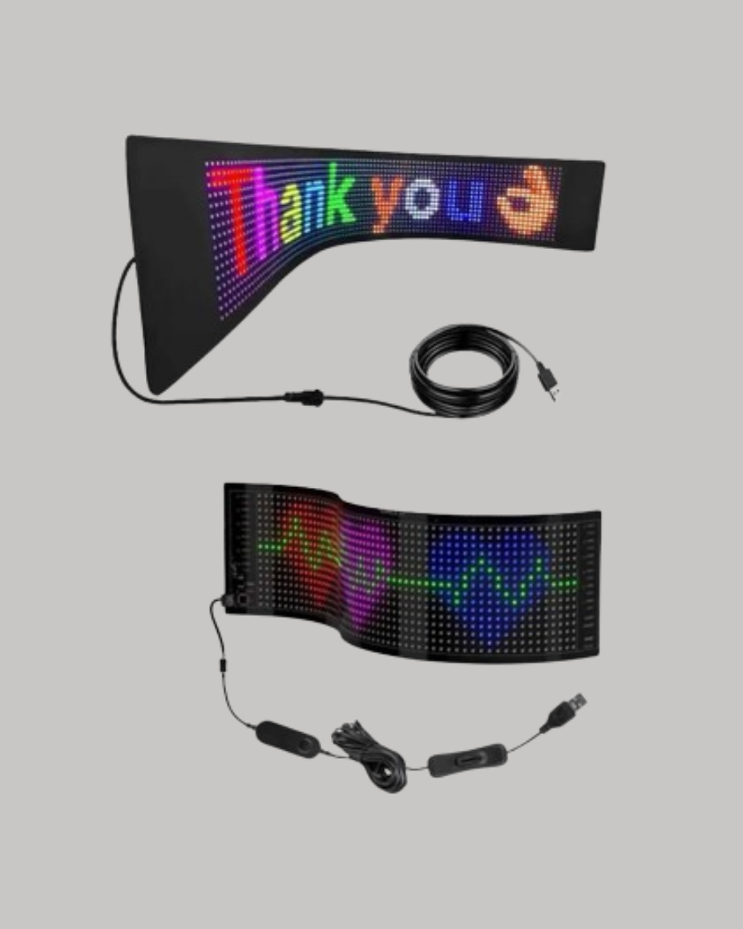 RGB LED Panel Renkli Işık Efektli Dekoratif Aydınlatma - Görsel 2