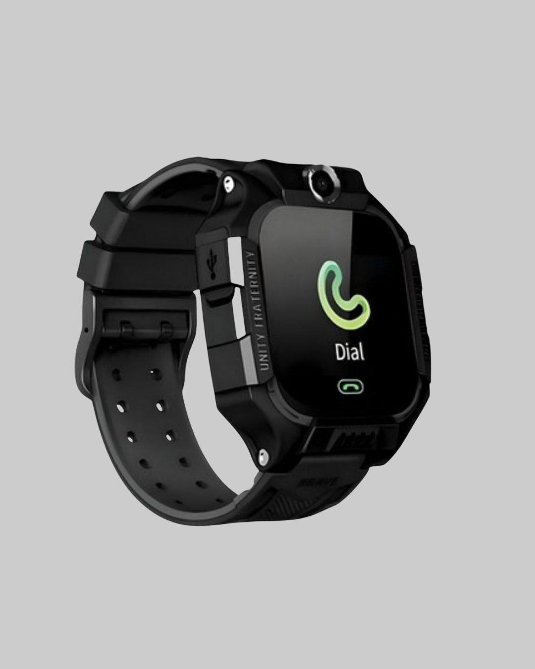S10 Akıllı Çocuk Saati Siyah Model Çift Yönlü Konuşma ve SOS - Görsel 5