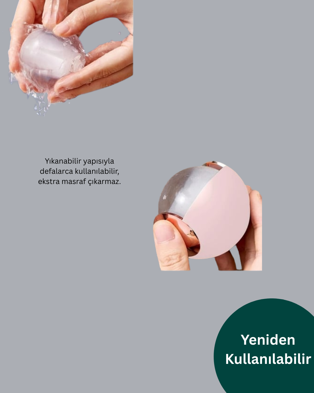 Evcil Hayvan Tüyü ve Tiftik Temizleyici Top – Giysi ve Mobilya İçin - Görsel 4